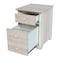 International Concepts Rectangle 2 drawer File Cabinet, 18.1 W, 20.9 L, 25.4 H, Wood Unfinished OF-51 - alternate 4
